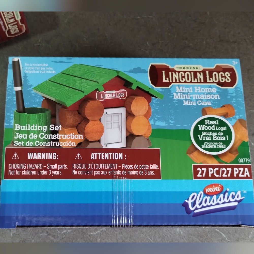 Lincoln Logs Mini Home Building Set
